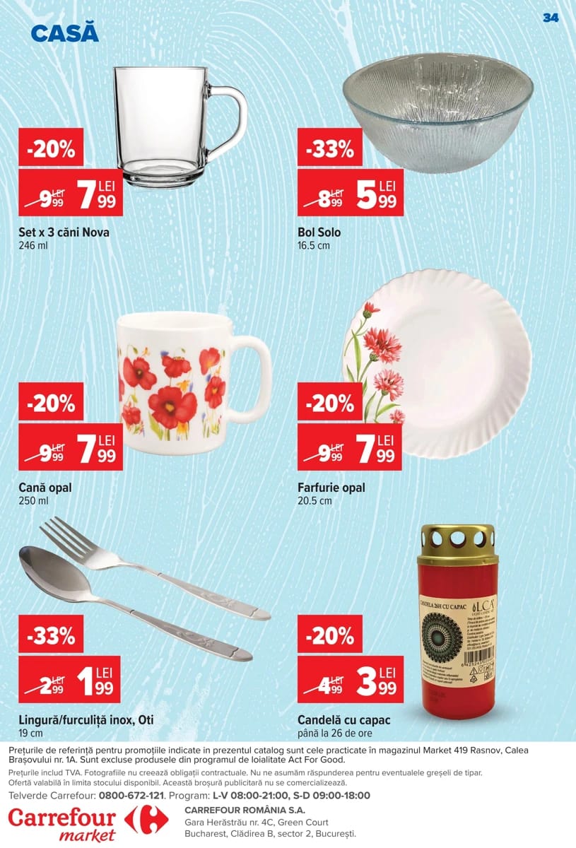 Catalog Carrefour Market, pagina 34 din 34