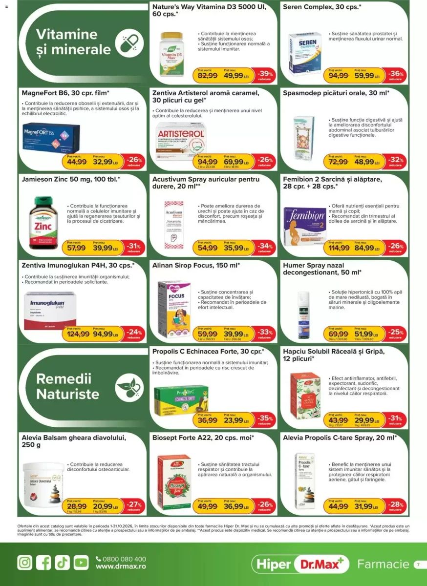 Catalog Dr.Max, pagina 7 din 8