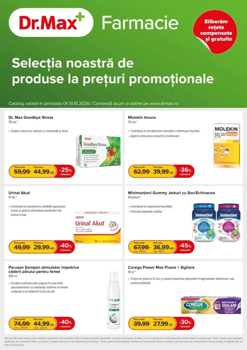 Catalog Dr.Max, pagina 1 din 8