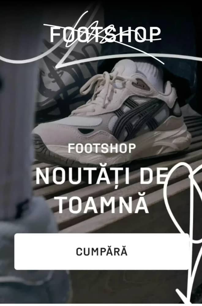Coperta catalogului Footshop, valabil 13–15 octombrie 2026