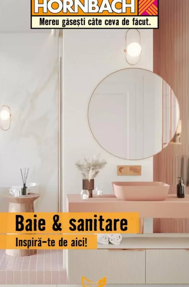 Coperta catalogului Hornbach, valabil 15–31 octombrie 2026