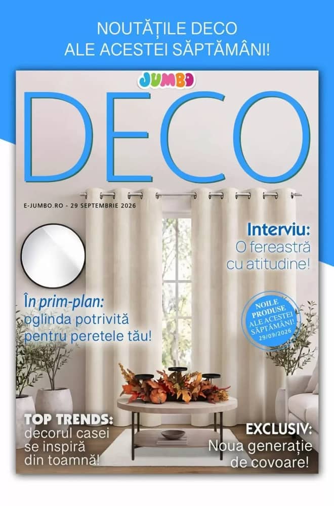 Coperta catalogului Jumbo, valabil 1–14 octombrie 2026