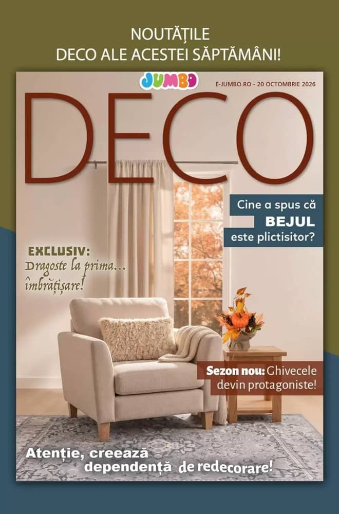 Coperta catalogului Jumbo, valabil 28 octombrie 2026 – 10 noiembrie 2026