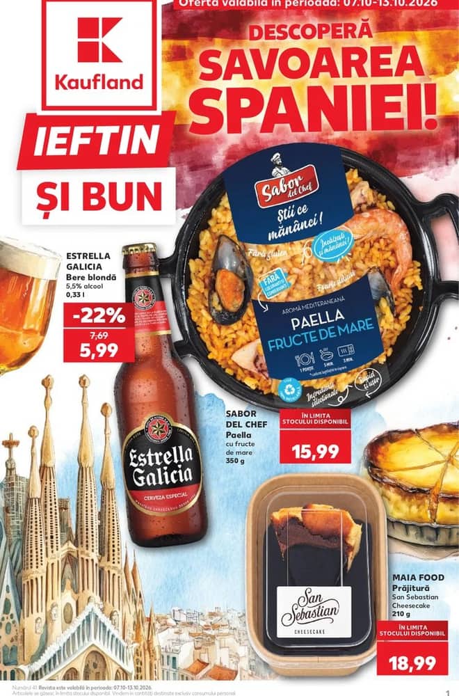 Coperta catalogului Kaufland, valabil 7–13 octombrie 2026