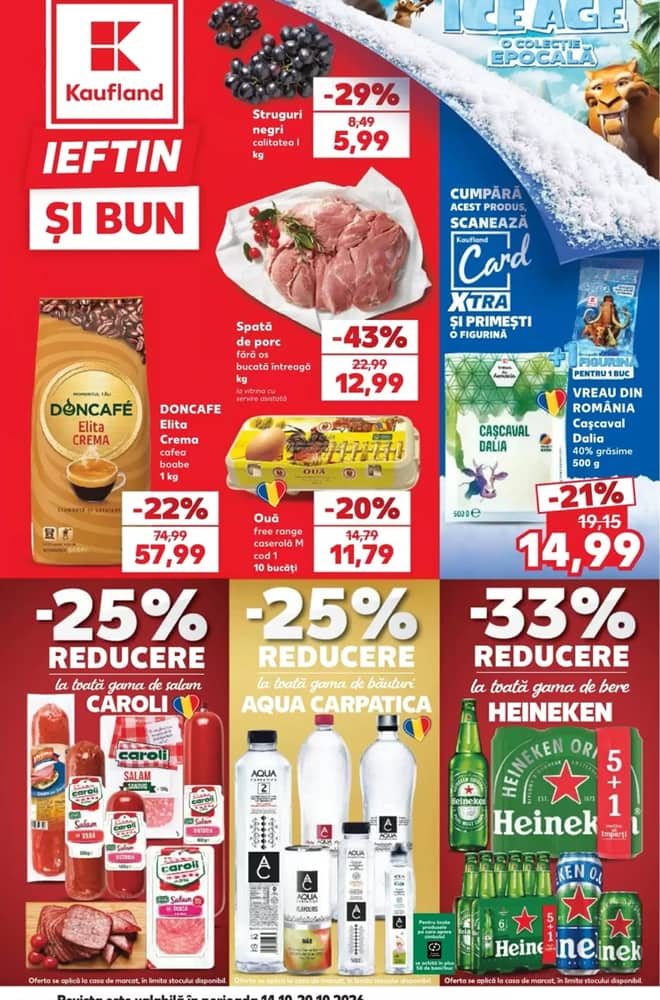 Coperta catalogului Kaufland, valabil 14–20 octombrie 2026