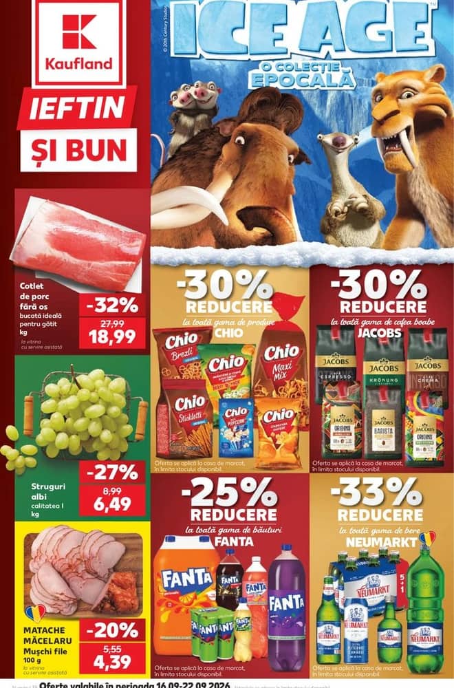 Coperta catalogului Kaufland, valabil 16–22 septembrie 2026