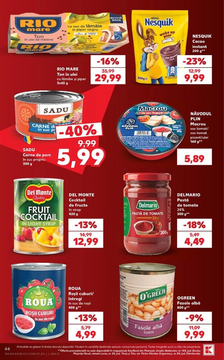 Catalog Kaufland, pagina 44 din 74
