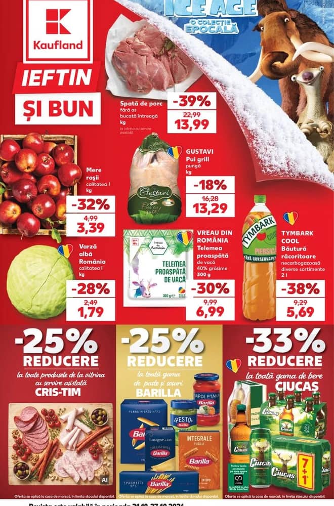 Coperta catalogului Kaufland, valabil 21–27 octombrie 2026
