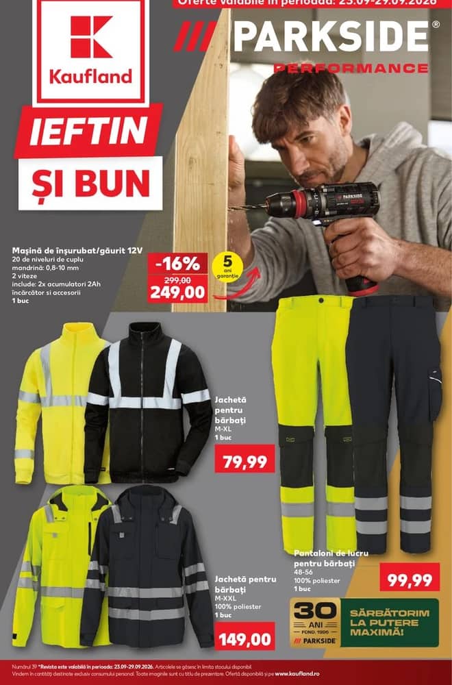 Coperta catalogului Kaufland, valabil 23–29 septembrie 2026