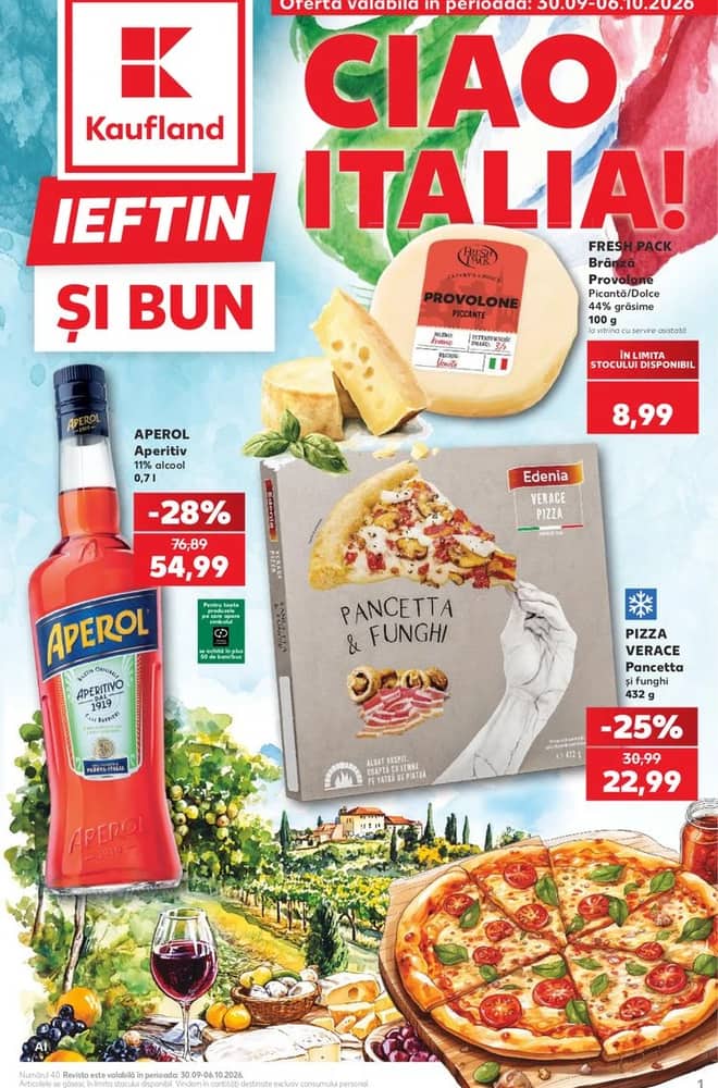 Coperta catalogului Kaufland, valabil 30 septembrie 2026 – 6 octombrie 2026