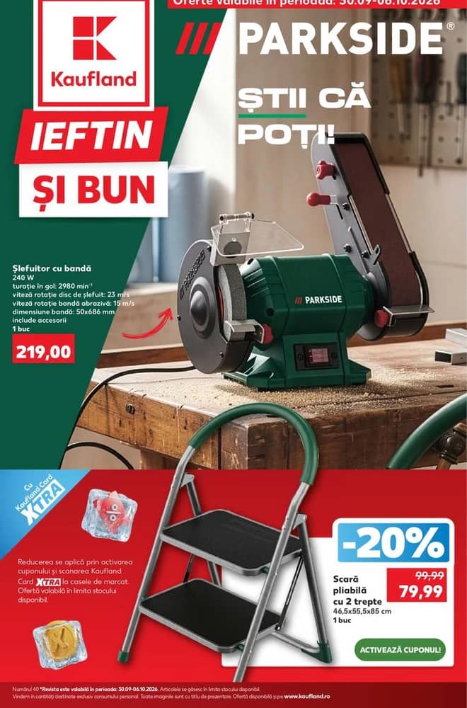 Coperta catalogului Kaufland, valabil 30 septembrie 2026 – 6 octombrie 2026
