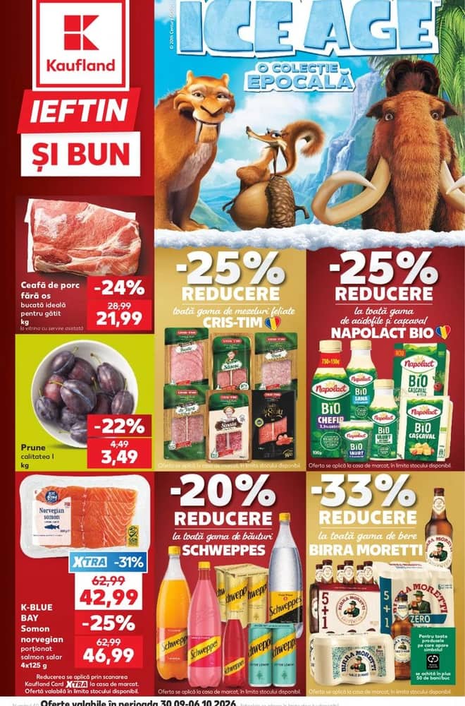 Coperta catalogului Kaufland, valabil 30 septembrie 2026 – 6 octombrie 2026