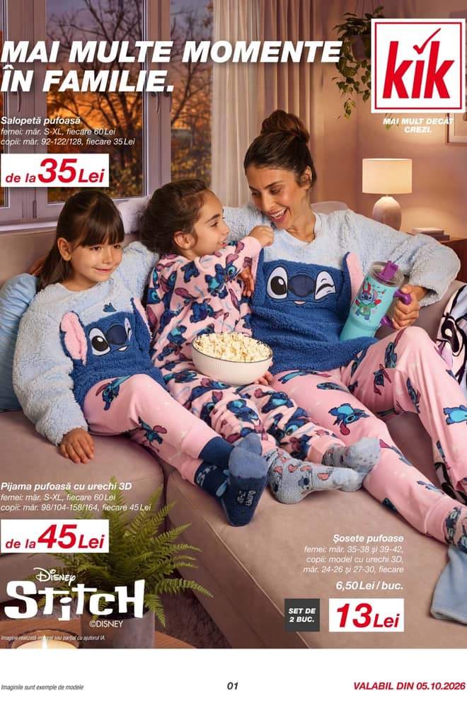 Coperta catalogului KiK, valabil 5–18 octombrie 2026