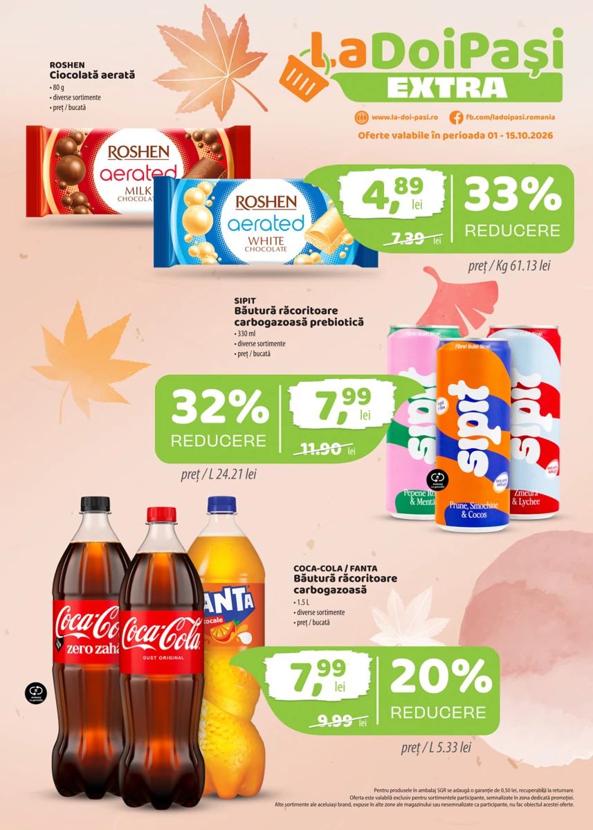 Catalog La Doi Pași EXTRA, pagina 1 din 17