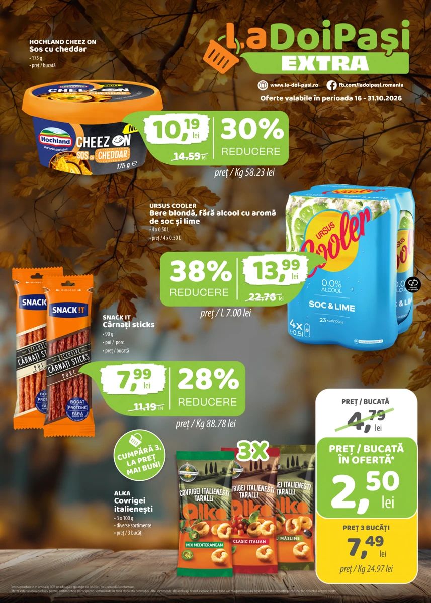 Catalog La Doi Pași EXTRA, pagina 1 din 15