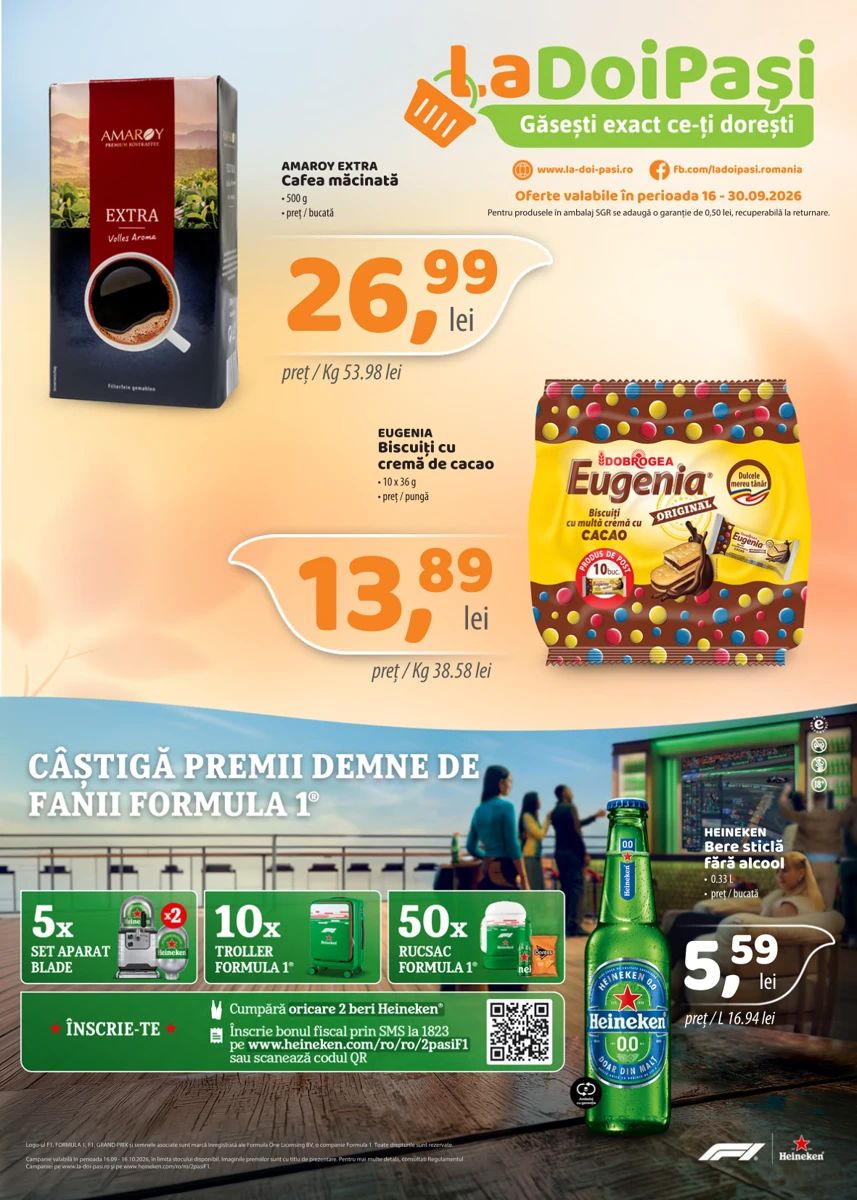 Catalog La Doi Pași, pagina 1 din 16