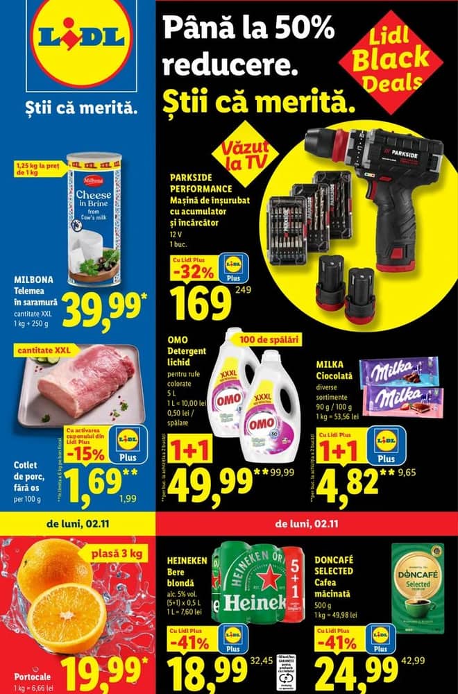 Coperta catalogului Lidl, valabil 2–8 noiembrie 2026