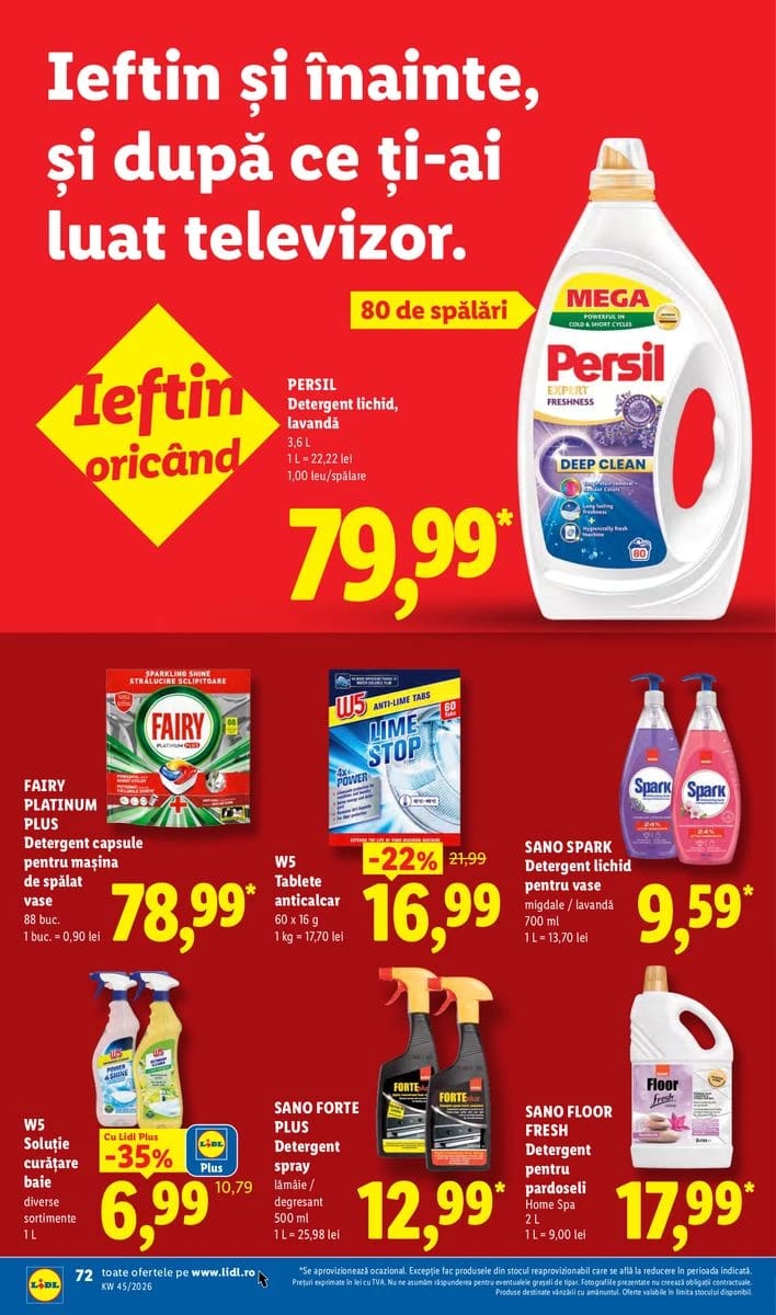 Catalog Lidl, pagina 72 din 86