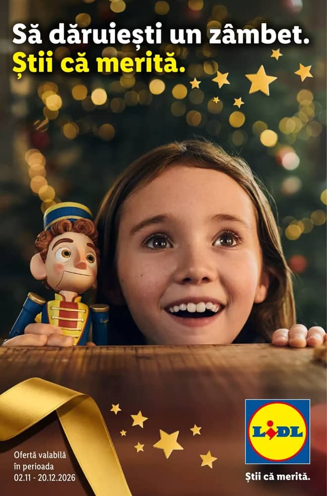 Coperta catalogului Lidl, valabil 2 noiembrie 2026 – 20 decembrie 2026