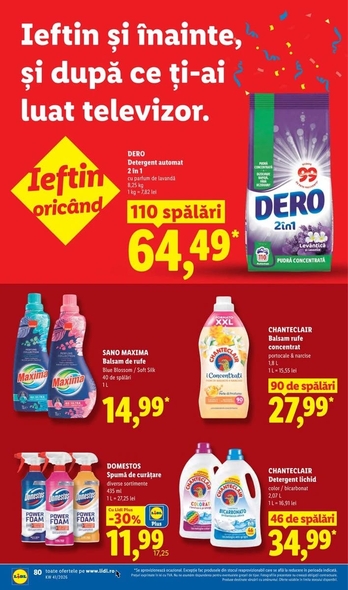 Catalog Lidl, pagina 80 din 96
