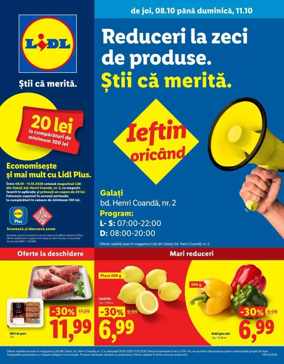 Catalog Lidl, pagina 1 din 4