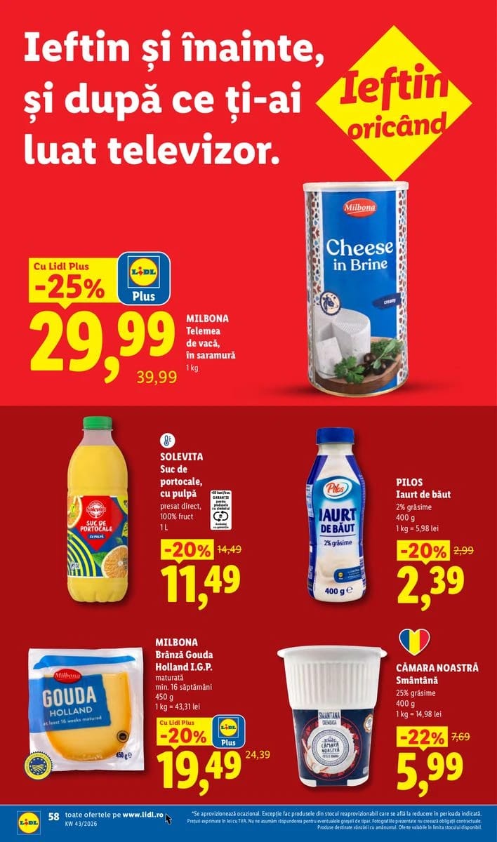 Catalog Lidl, pagina 58 din 88