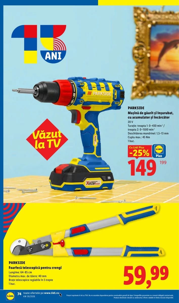 Catalog Lidl, pagina 74 din 96