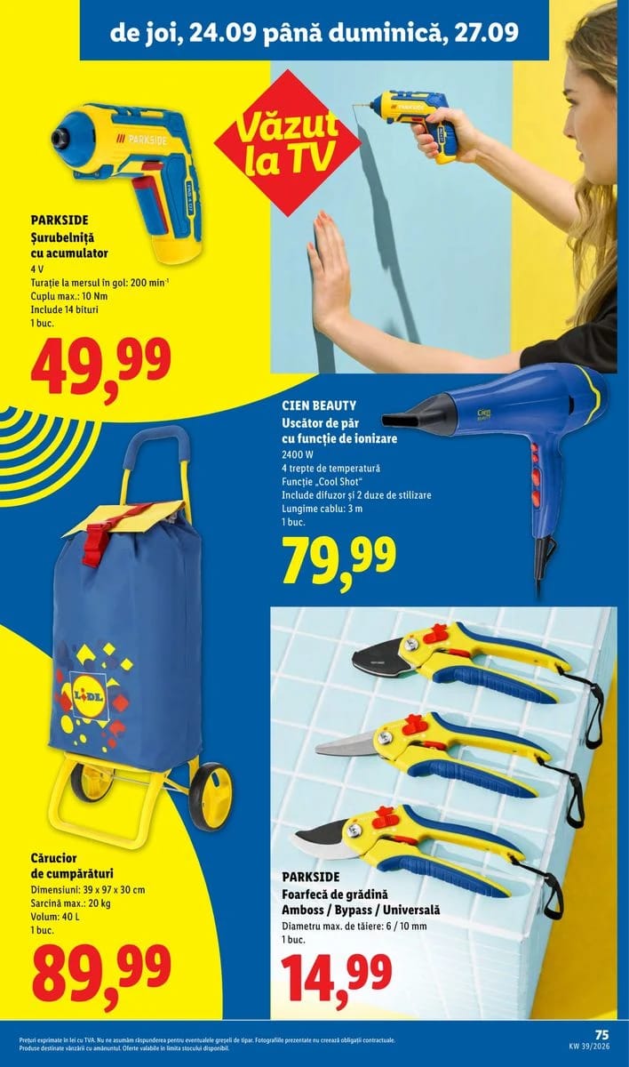 Catalog Lidl, pagina 75 din 96