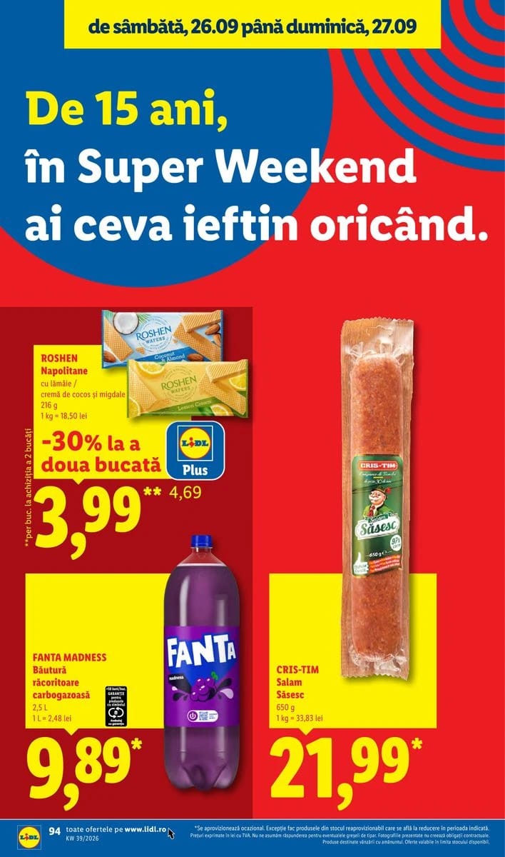 Catalog Lidl, pagina 94 din 96