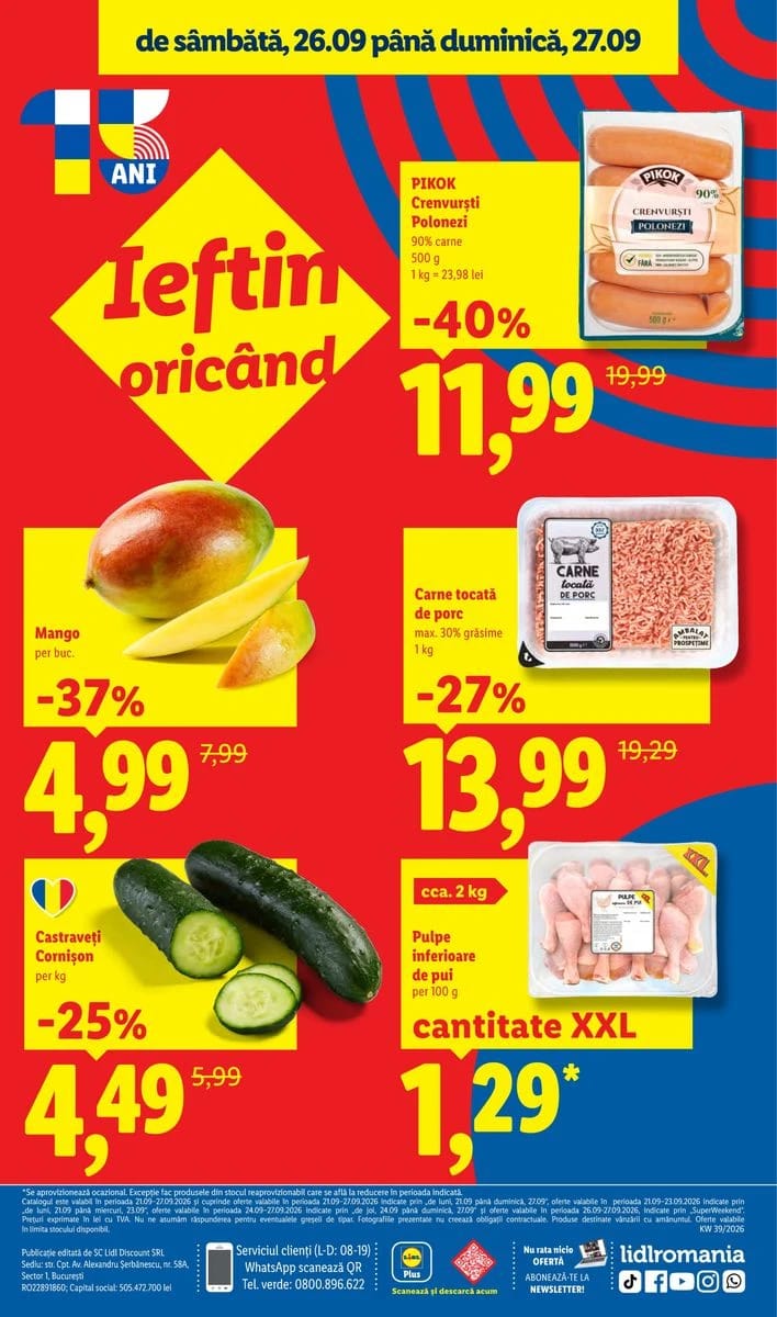 Catalog Lidl, pagina 96 din 96
