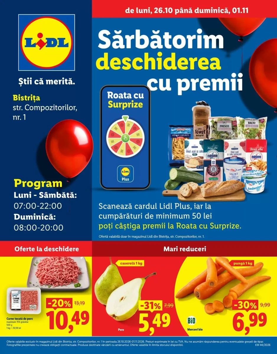 Catalog Lidl, pagina 1 din 4