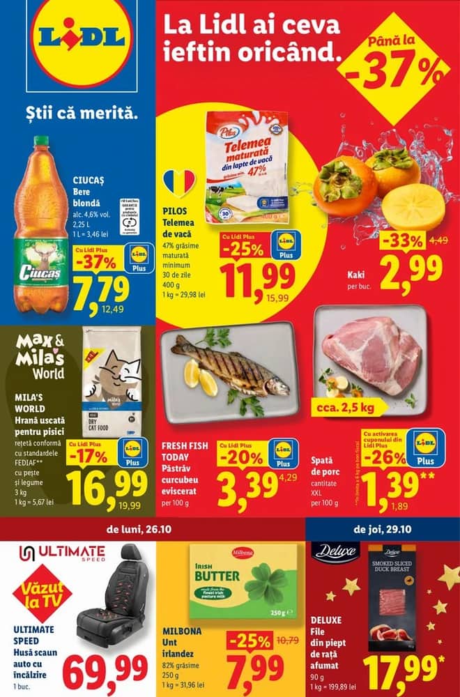 Coperta catalogului Lidl, valabil 26 octombrie 2026 – 1 noiembrie 2026