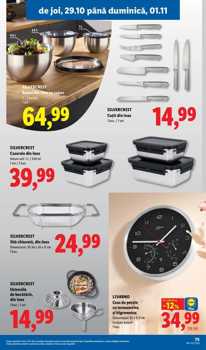 Catalog Lidl, pagina 75 din 78