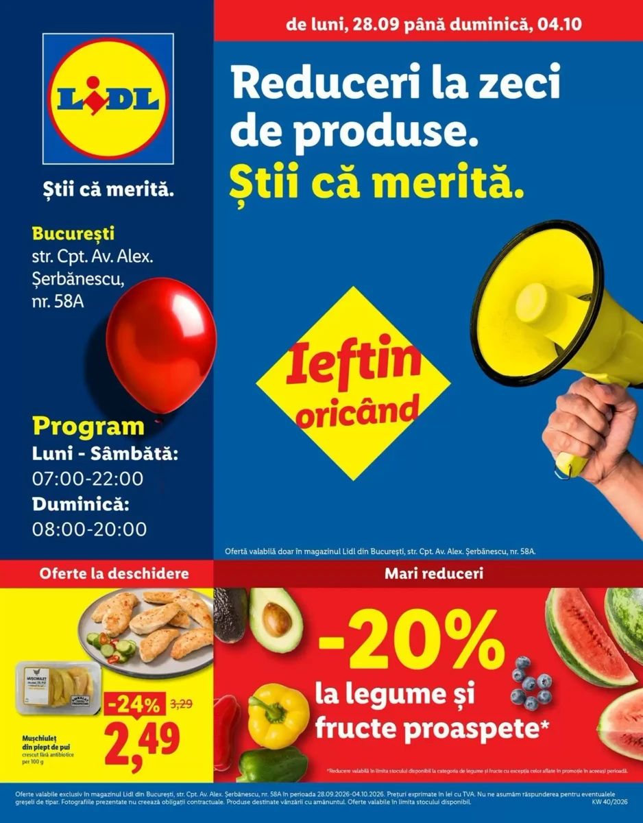 Catalog Lidl, pagina 1 din 4