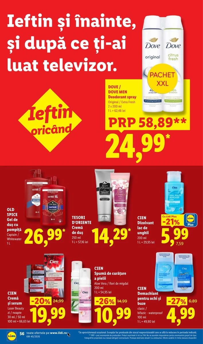 Catalog Lidl, pagina 56 din 78
