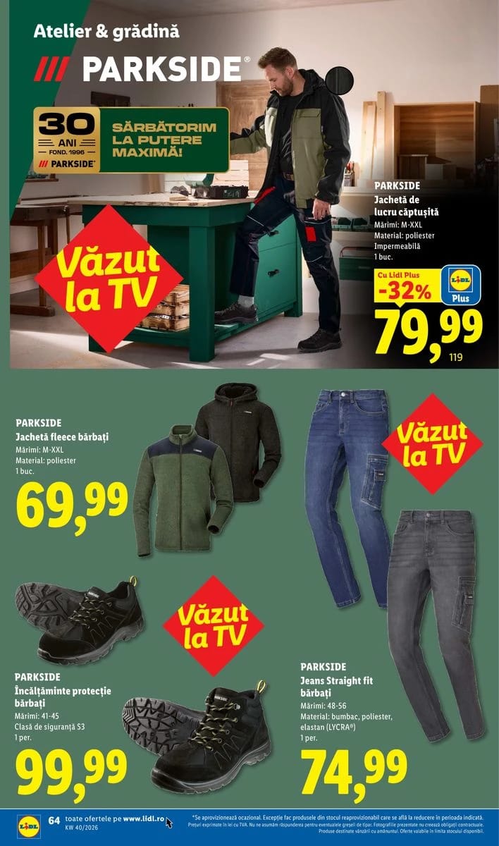 Catalog Lidl, pagina 64 din 78