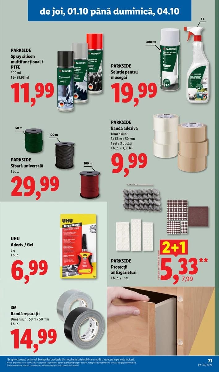 Catalog Lidl, pagina 71 din 78