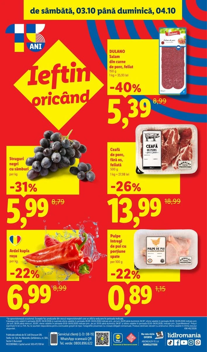 Catalog Lidl, pagina 78 din 78
