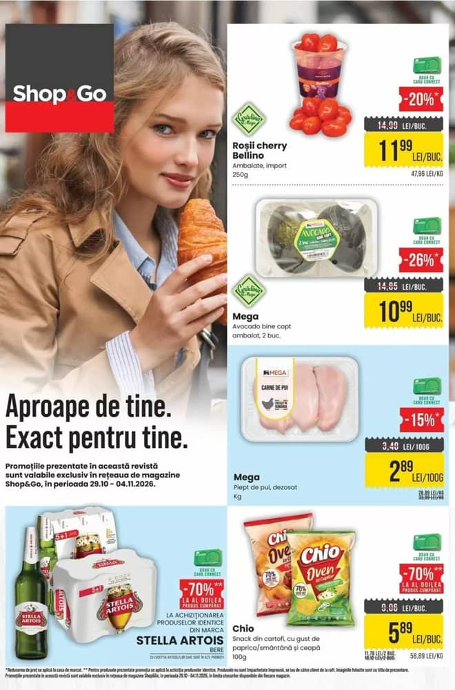 Coperta catalogului Mega Image, valabil 29 octombrie 2026 – 4 noiembrie 2026