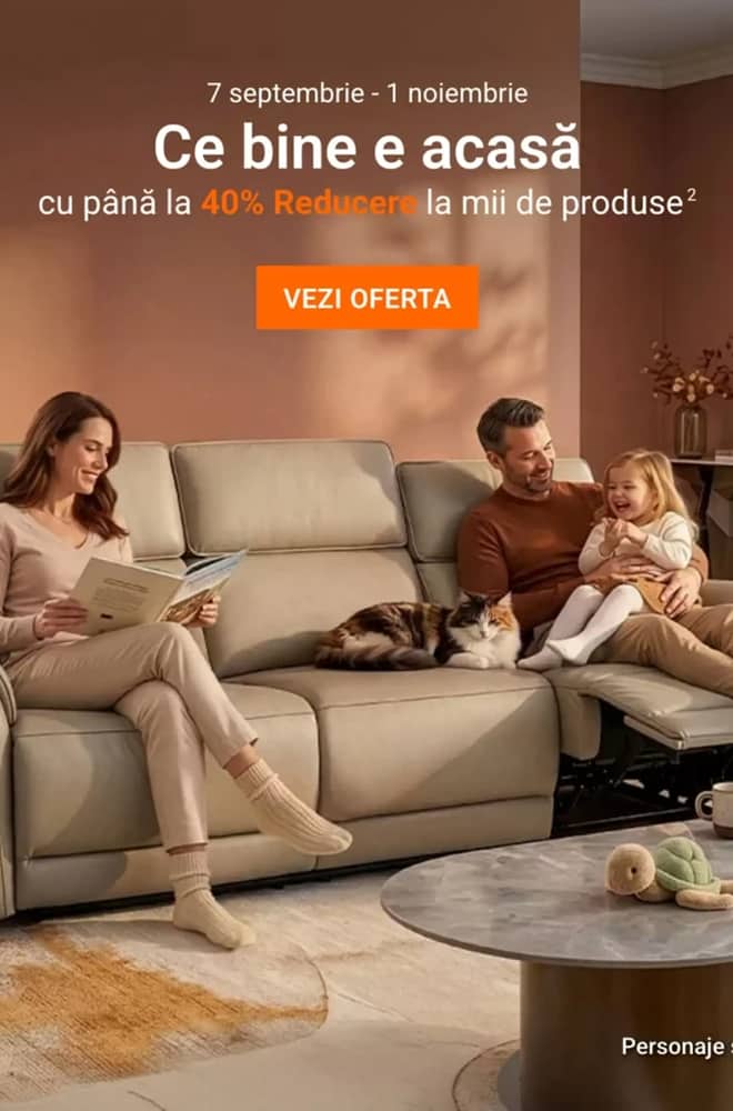 Coperta catalogului Mobexpert, valabil 15 octombrie 2026 – 1 noiembrie 2026
