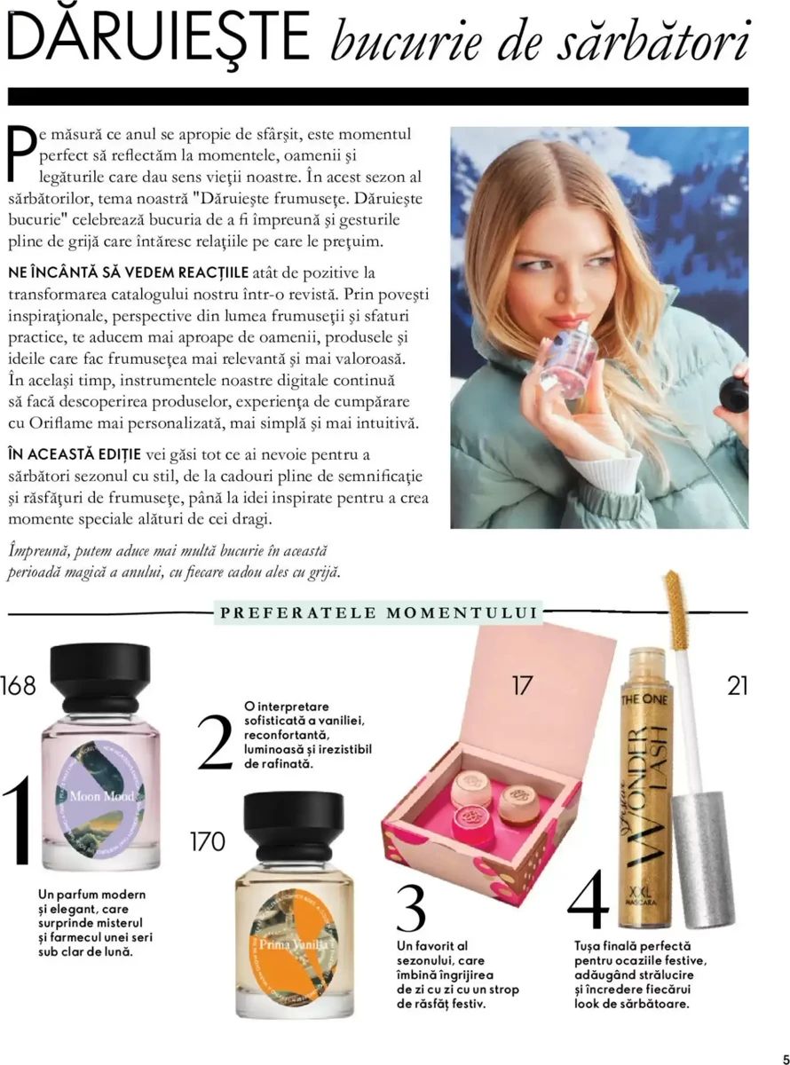 Catalog Oriflame, pagina 5 din 172