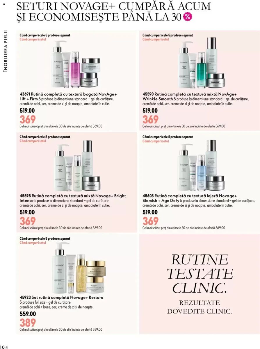 Catalog Oriflame, pagina 104 din 172