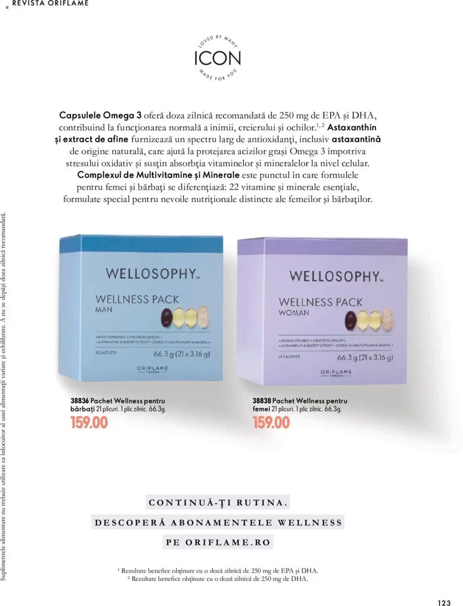 Catalog Oriflame, pagina 123 din 172