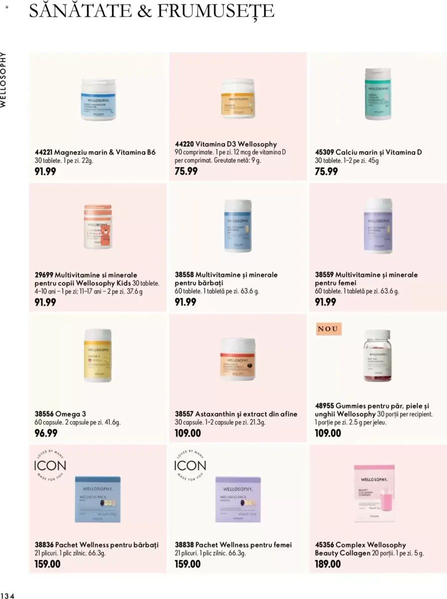 Catalog Oriflame, pagina 134 din 172