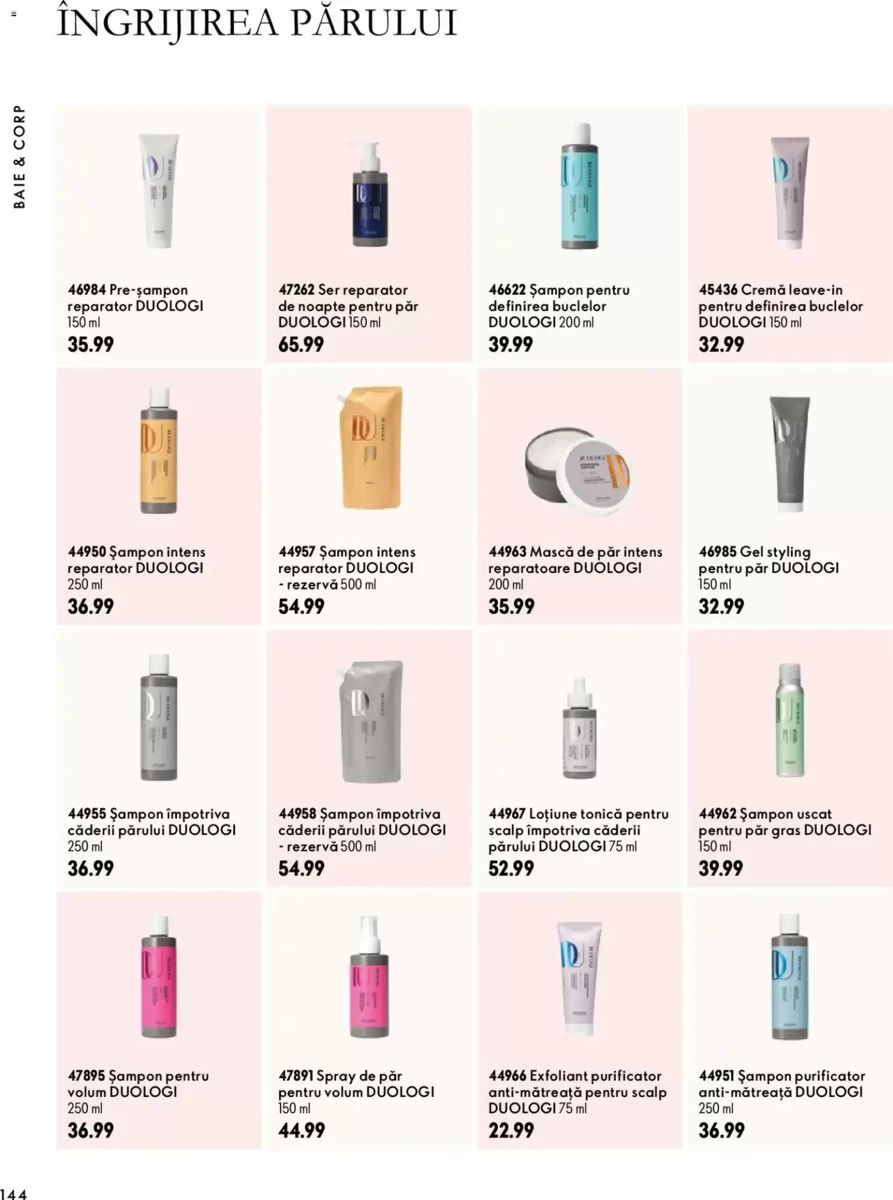 Catalog Oriflame, pagina 144 din 172