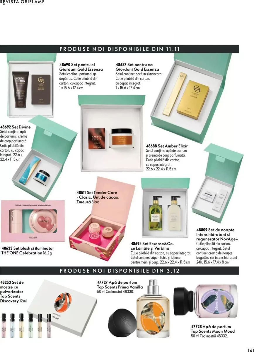 Catalog Oriflame, pagina 161 din 172