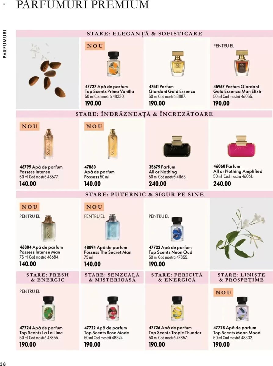Catalog Oriflame, pagina 38 din 172
