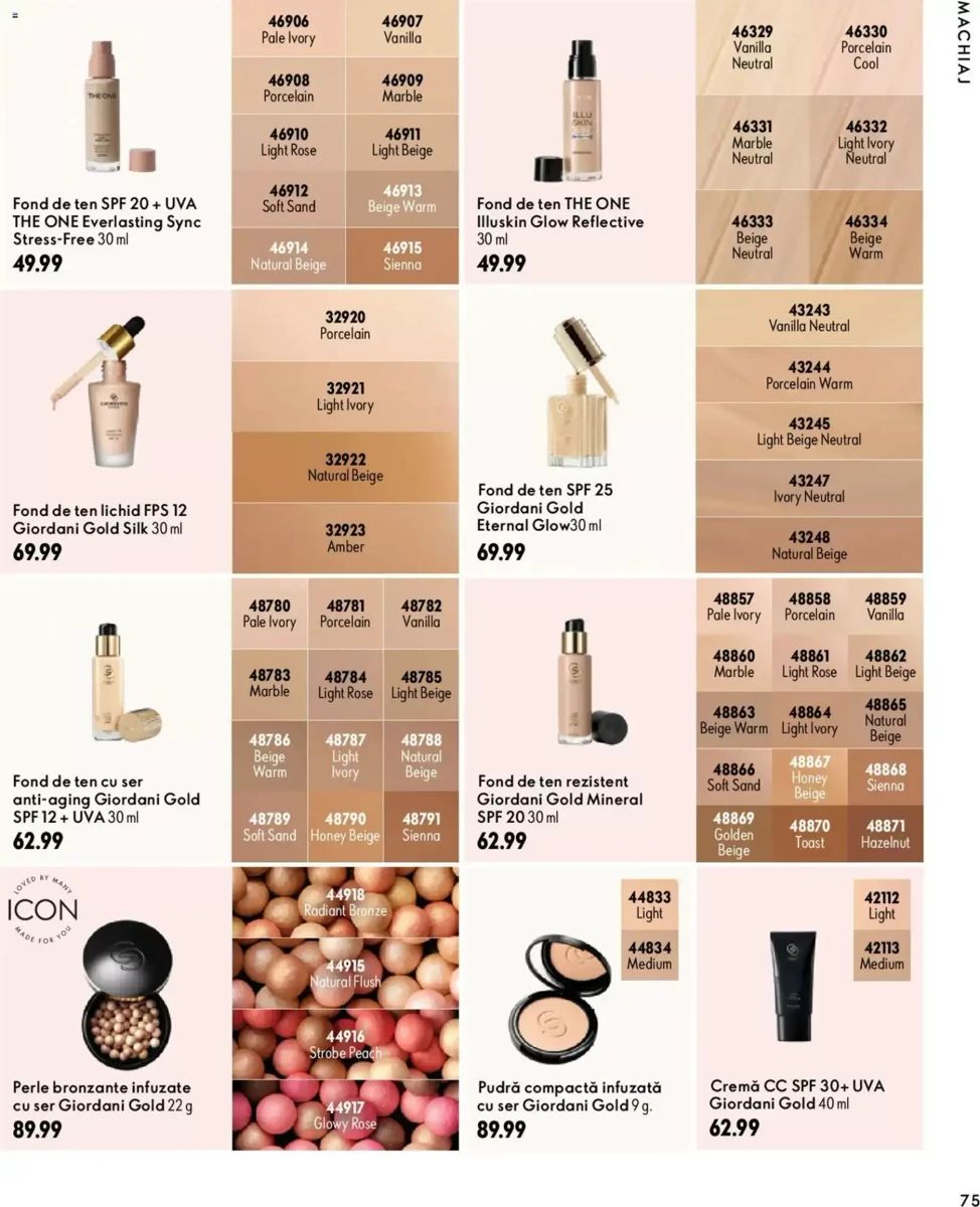 Catalog Oriflame, pagina 75 din 172