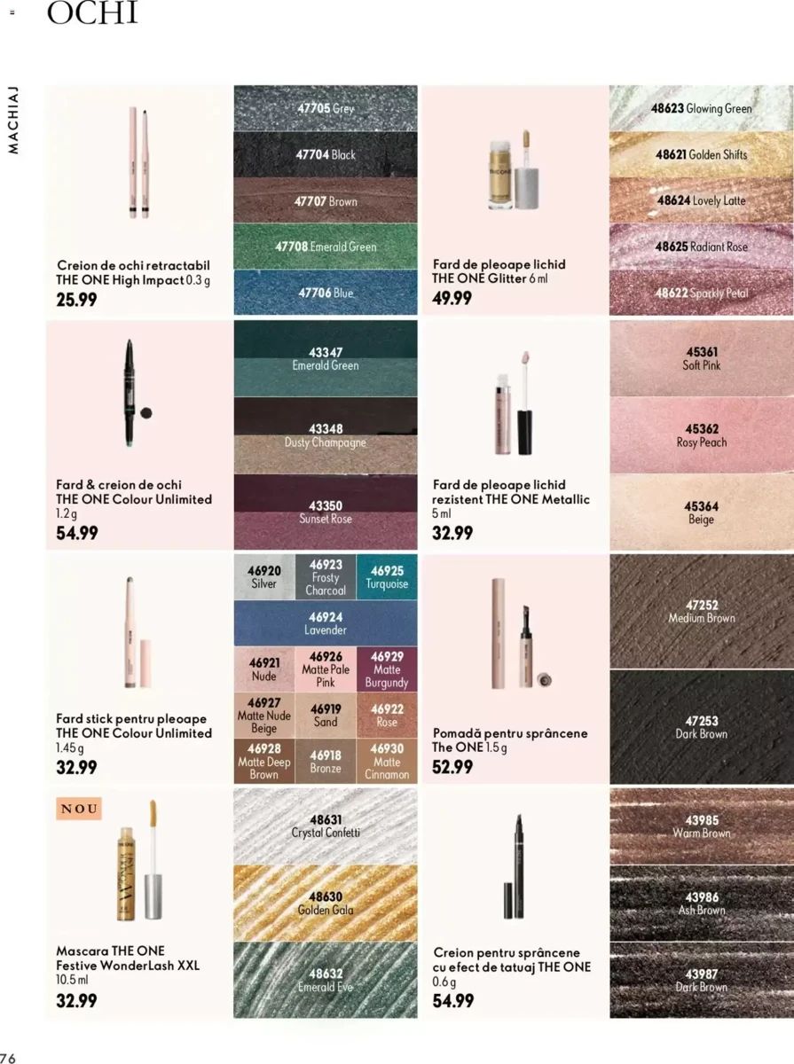 Catalog Oriflame, pagina 76 din 172