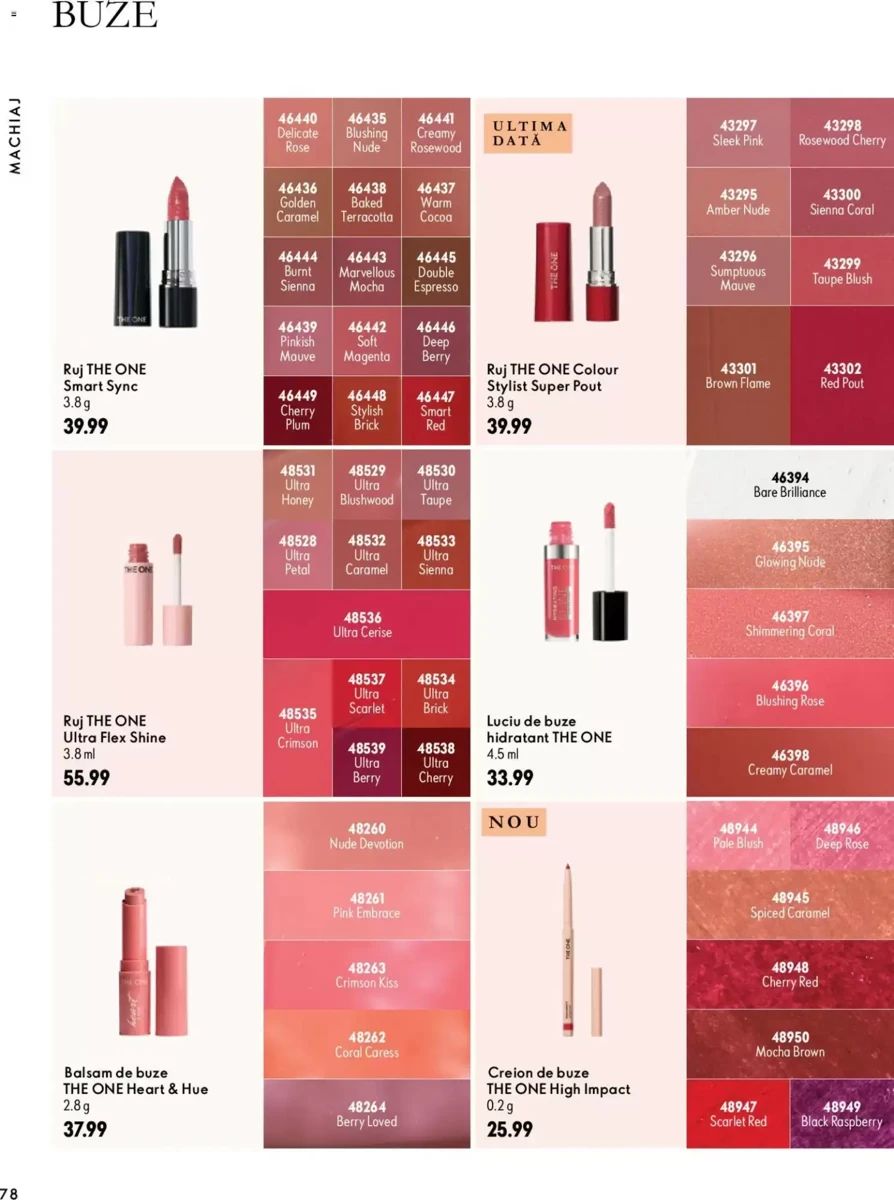 Catalog Oriflame, pagina 78 din 172